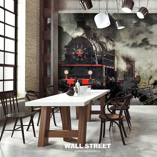 Фотообои в интерьере артикул Мужской сет 14, Мужской сет, Wall street