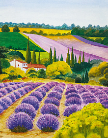 Светостойкие фотообои Marburg Gloockler Pompoos Provence 35642