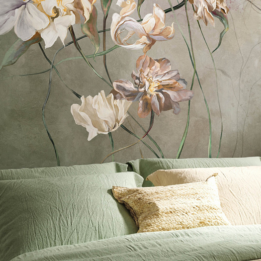 Фотообои в интерьере артикул Floreale-24: 4, FLOREALE 24, Wall street
