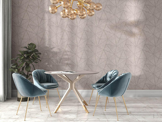Обои в интерьере артикул KM5604, Galatea, Kerama Marazzi Обои в интерьере артикул KM5604, Galatea, Kerama Marazzi