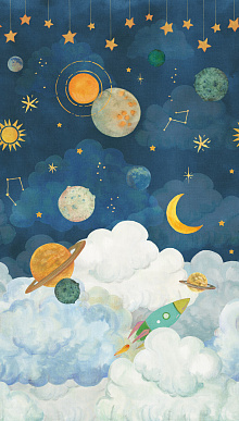 Фотообои Grandeco Little Dreamers LD 6101